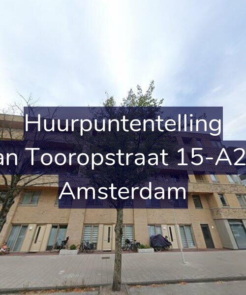 Foto gevel Huurpuntentelling voor Jan Tooropstraat 15-A26, Amsterdam