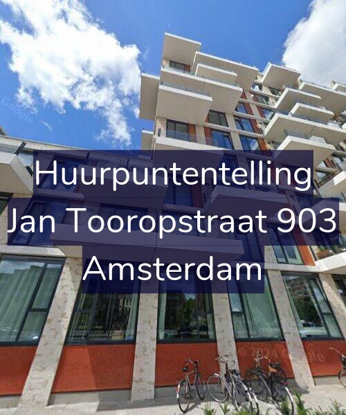 Foto gevel Huurpuntentelling voor Jan Tooropstraat 903, Amsterdam