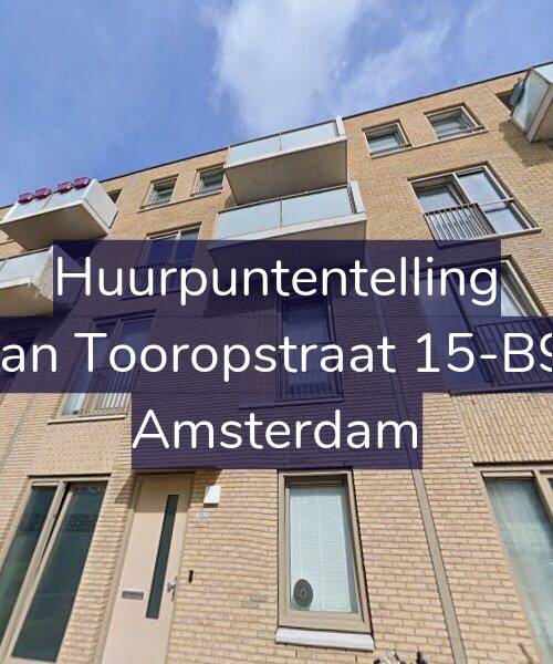Foto gevel Huurpuntentelling voor Jan Tooropstraat 15-B9, Amsterdam