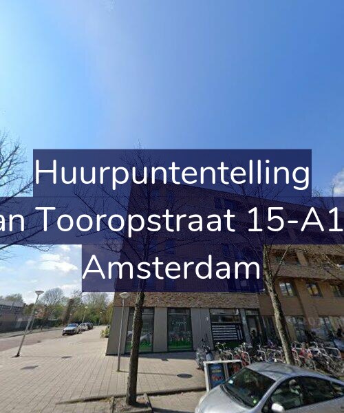 Foto gevel Huurpuntentelling voor Jan Tooropstraat 15-A15, Amsterdam