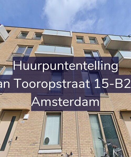 Foto gevel Huurpuntentelling voor Jan Tooropstraat 15-B28, Amsterdam
