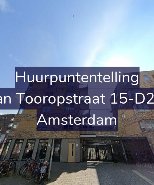 Foto gevel Huurpuntentelling voor Jan Tooropstraat 15-D24, Amsterdam