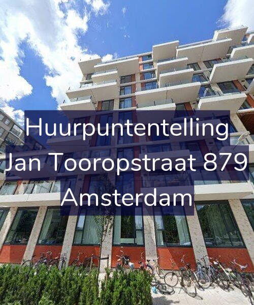 Foto gevel Huurpuntentelling voor Jan Tooropstraat 879, Amsterdam