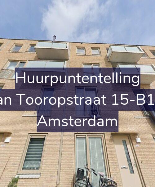 Foto gevel Huurpuntentelling voor Jan Tooropstraat 15-B14, Amsterdam