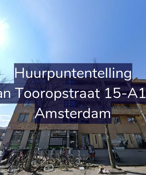 Foto gevel Huurpuntentelling voor Jan Tooropstraat 15-A17, Amsterdam