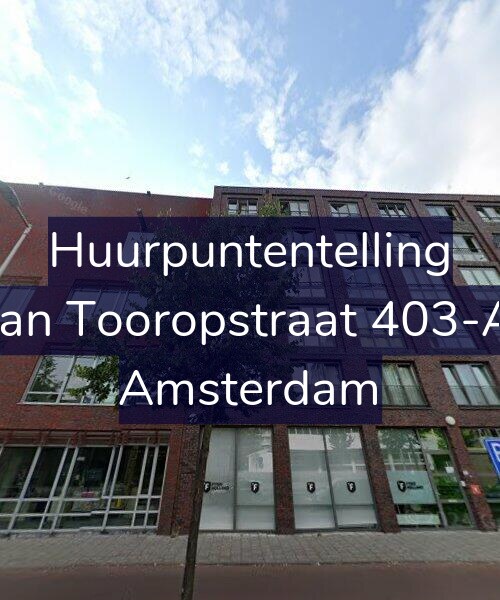 Foto gevel Huurpuntentelling voor Jan Tooropstraat 403-A, Amsterdam