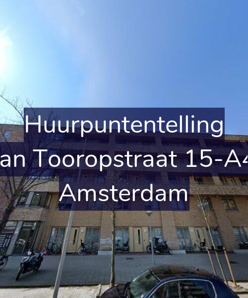 Foto gevel Huurpuntentelling voor Jan Tooropstraat 15-A4, Amsterdam