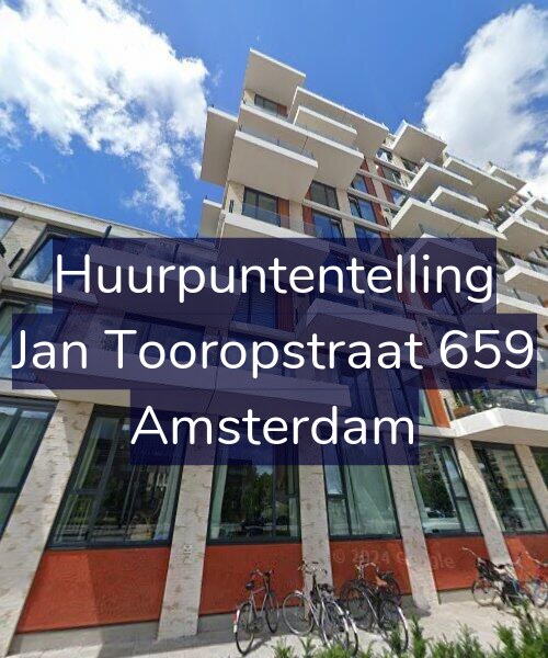Foto gevel Huurpuntentelling voor Jan Tooropstraat 659, Amsterdam