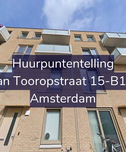 Foto gevel Huurpuntentelling voor Jan Tooropstraat 15-B18, Amsterdam