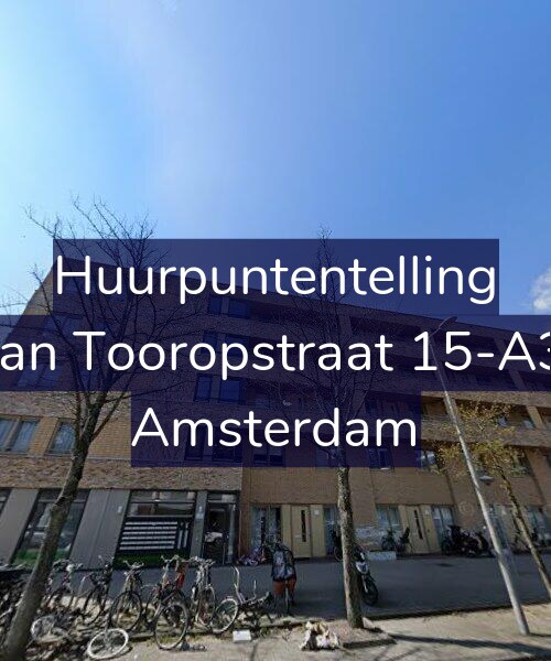 Foto gevel Huurpuntentelling voor Jan Tooropstraat 15-A3, Amsterdam