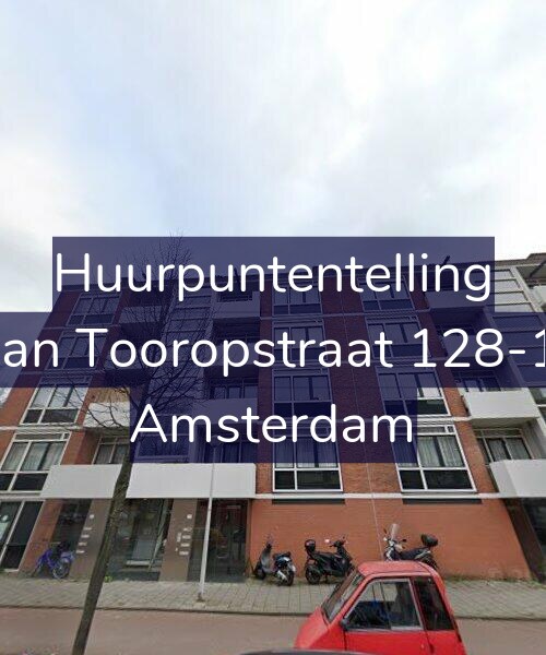Foto gevel Huurpuntentelling voor Jan Tooropstraat 128-1, Amsterdam