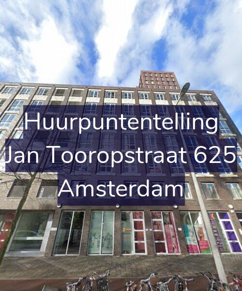 Foto gevel Huurpuntentelling voor Jan Tooropstraat 625, Amsterdam