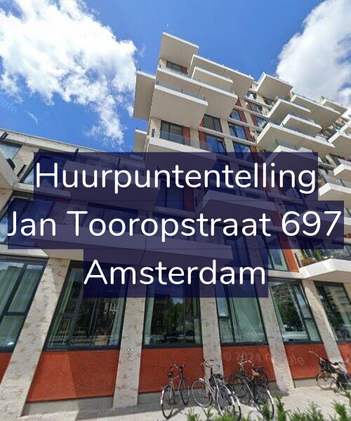 Foto gevel Huurpuntentelling voor Jan Tooropstraat 697, Amsterdam