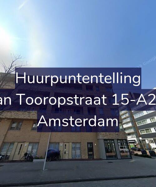 Foto gevel Huurpuntentelling voor Jan Tooropstraat 15-A27, Amsterdam