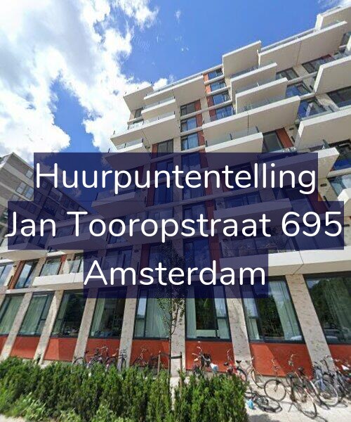 Foto gevel Huurpuntentelling voor Jan Tooropstraat 695, Amsterdam