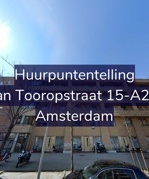 Foto gevel Huurpuntentelling voor Jan Tooropstraat 15-A24, Amsterdam