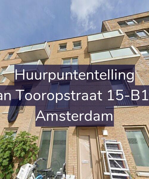 Foto gevel Huurpuntentelling voor Jan Tooropstraat 15-B13, Amsterdam