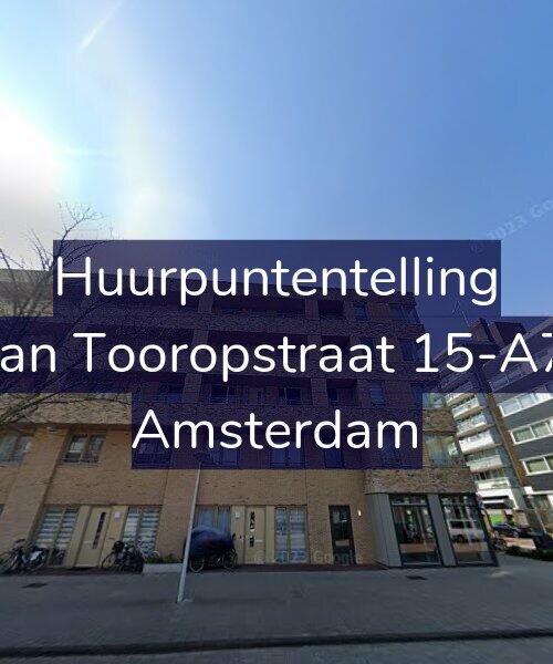 Foto gevel Huurpuntentelling voor Jan Tooropstraat 15-A7, Amsterdam