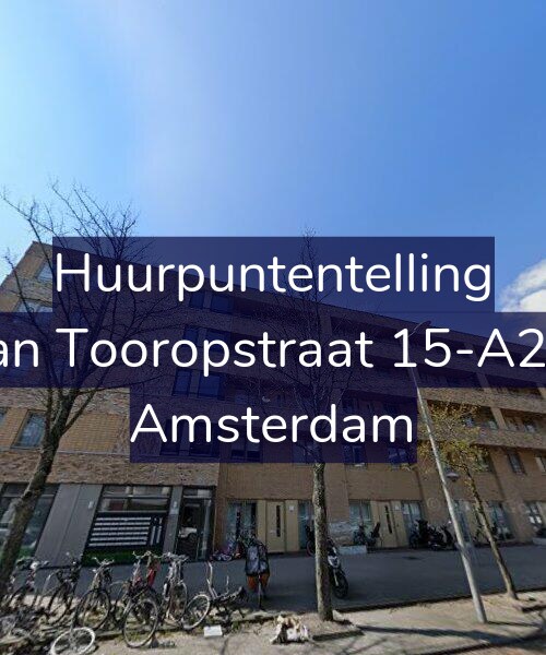Foto gevel Huurpuntentelling voor Jan Tooropstraat 15-A23, Amsterdam