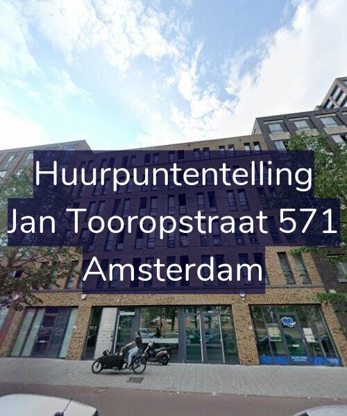 Foto gevel Huurpuntentelling voor Jan Tooropstraat 571, Amsterdam