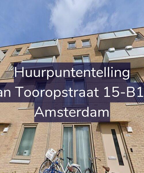 Foto gevel Huurpuntentelling voor Jan Tooropstraat 15-B17, Amsterdam