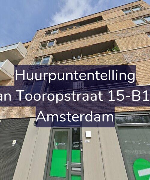 Foto gevel Huurpuntentelling voor Jan Tooropstraat 15-B12, Amsterdam