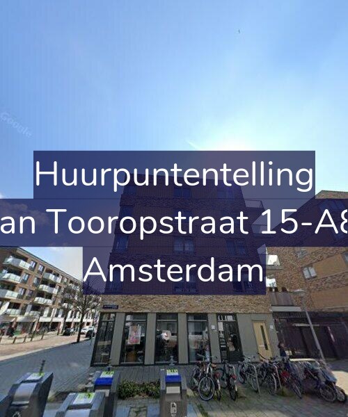 Foto gevel Huurpuntentelling voor Jan Tooropstraat 15-A8, Amsterdam