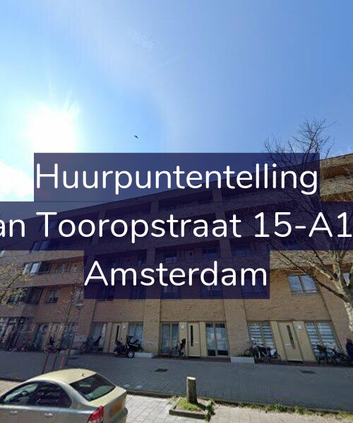Foto gevel Huurpuntentelling voor Jan Tooropstraat 15-A19, Amsterdam