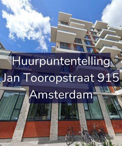 Foto gevel Huurpuntentelling voor Jan Tooropstraat 915, Amsterdam