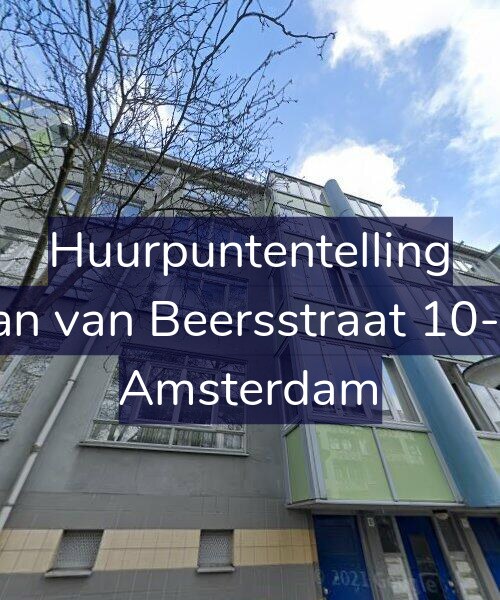 Foto gevel Huurpuntentelling voor Jan van Beersstraat 10-3, Amsterdam