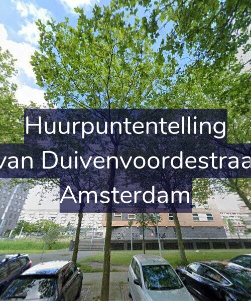 Foto gevel Huurpuntentelling voor Jan van Duivenvoordestraat 17, Amsterdam