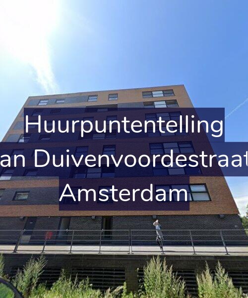 Foto gevel Huurpuntentelling voor Jan van Duivenvoordestraat 167, Amsterdam