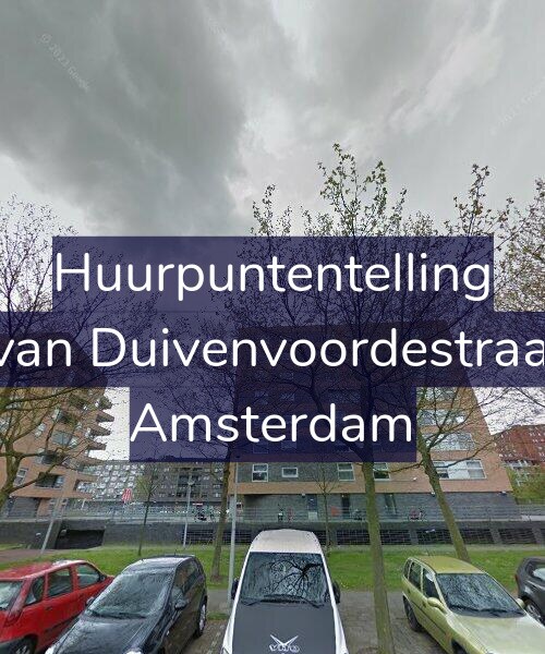 Foto gevel Huurpuntentelling voor Jan van Duivenvoordestraat 71, Amsterdam