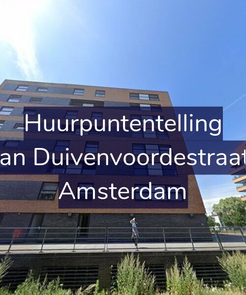Foto gevel Huurpuntentelling voor Jan van Duivenvoordestraat 177, Amsterdam