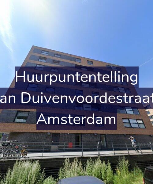 Foto gevel Huurpuntentelling voor Jan van Duivenvoordestraat 155, Amsterdam
