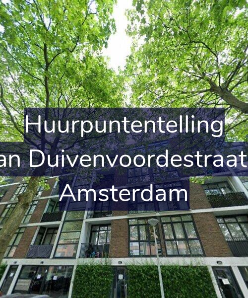 Foto gevel Huurpuntentelling voor Jan van Duivenvoordestraat 10-3, Amsterdam