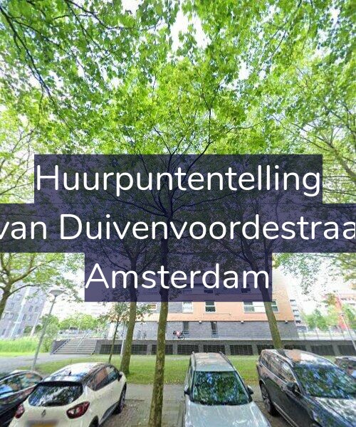 Foto gevel Huurpuntentelling voor Jan van Duivenvoordestraat 33, Amsterdam