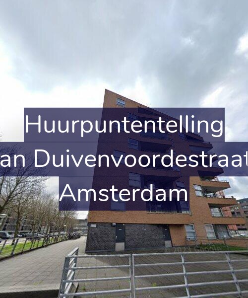 Foto gevel Huurpuntentelling voor Jan van Duivenvoordestraat 101, Amsterdam