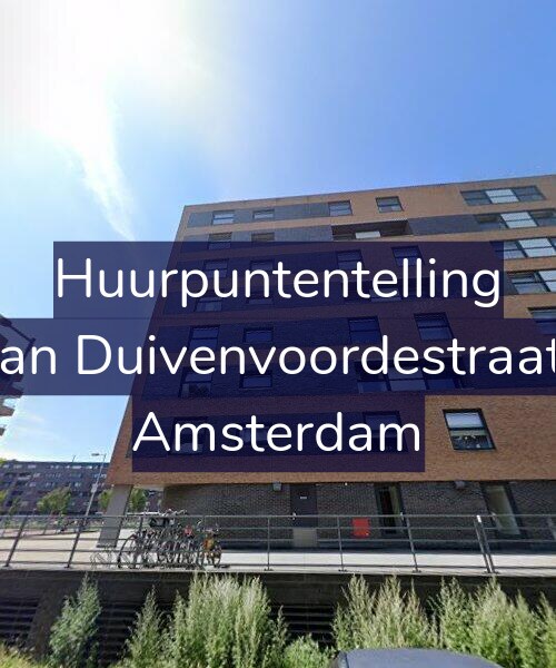 Foto gevel Huurpuntentelling voor Jan van Duivenvoordestraat 137, Amsterdam