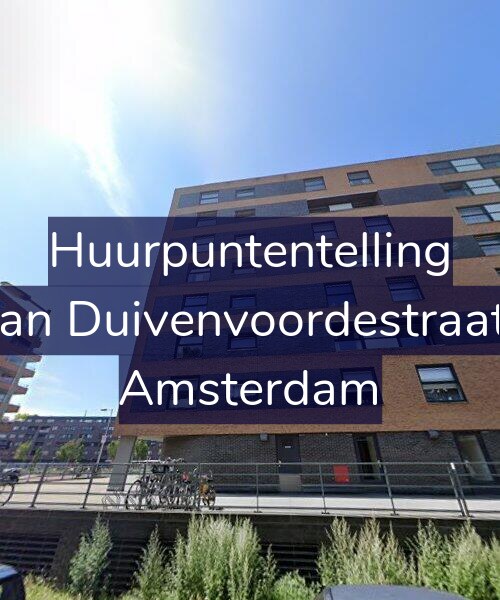 Foto gevel Huurpuntentelling voor Jan van Duivenvoordestraat 133, Amsterdam