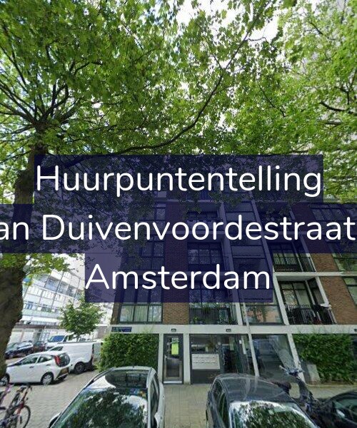 Foto gevel Huurpuntentelling voor Jan van Duivenvoordestraat 16-1, Amsterdam