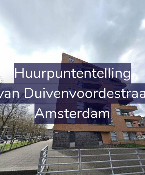 Foto gevel Huurpuntentelling voor Jan van Duivenvoordestraat 85, Amsterdam