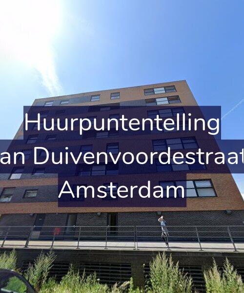 Foto gevel Huurpuntentelling voor Jan van Duivenvoordestraat 165, Amsterdam