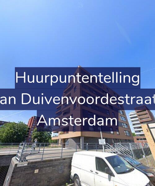 Foto gevel Huurpuntentelling voor Jan van Duivenvoordestraat 187, Amsterdam