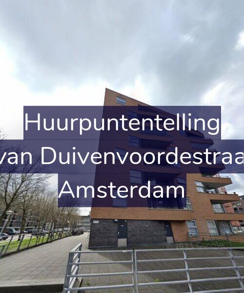 Foto gevel Huurpuntentelling voor Jan van Duivenvoordestraat 81, Amsterdam