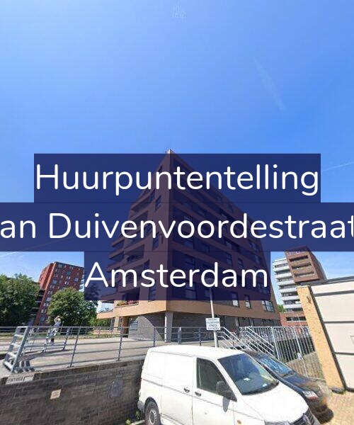 Foto gevel Huurpuntentelling voor Jan van Duivenvoordestraat 199, Amsterdam