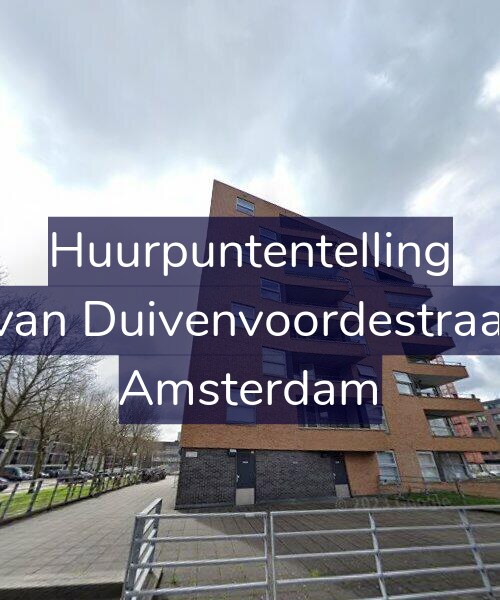 Foto gevel Huurpuntentelling voor Jan van Duivenvoordestraat 95, Amsterdam