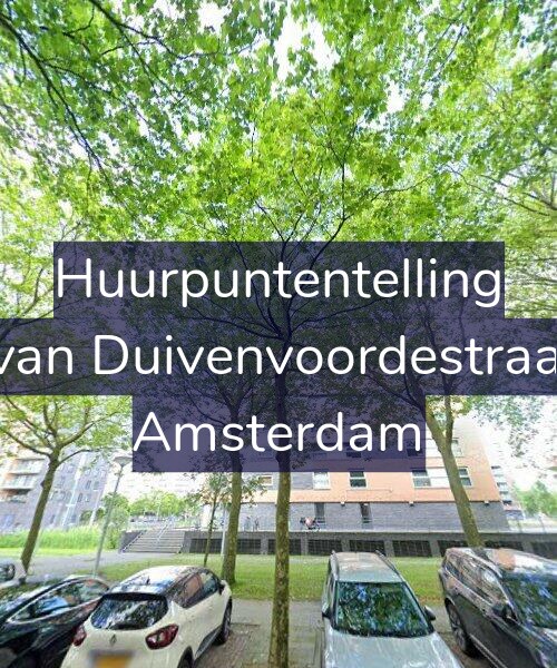 Foto gevel Huurpuntentelling voor Jan van Duivenvoordestraat 23, Amsterdam