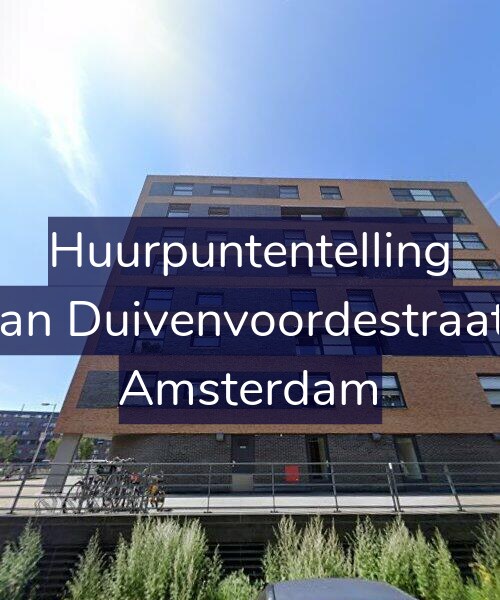 Foto gevel Huurpuntentelling voor Jan van Duivenvoordestraat 143, Amsterdam