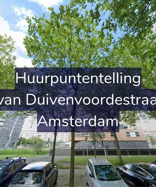 Foto gevel Huurpuntentelling voor Jan van Duivenvoordestraat 11, Amsterdam